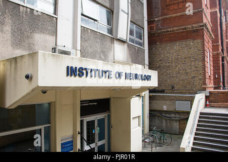 Institut für Neurologie, Queen Square, London, WC1N, Großbritannien Stockfoto