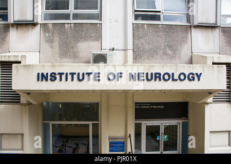 Institut für Neurologie, Queen Square, London, WC1N, Großbritannien Stockfoto