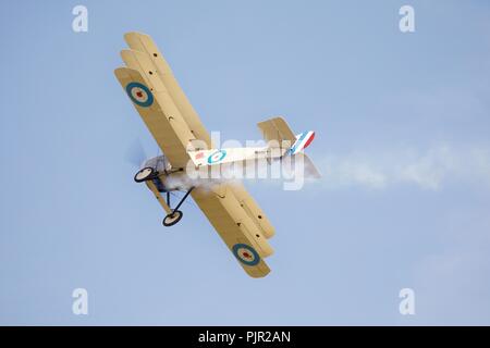 Bremont Großen Krieg Display Team - Sopwith Dreidecker Stockfoto