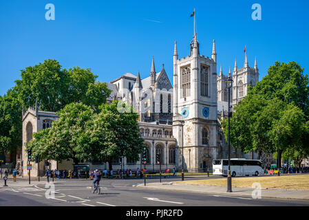 Westminster Abbey in London, England, Großbritannien Stockfoto