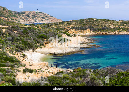 Pointe de La Revellata, Calvi, Korsika, Frankreich Stockfoto