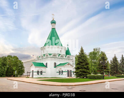 Die Michael-Archangel Kathedrale im Kreml. Nischnij Nowgorod. Russland. Stockfoto