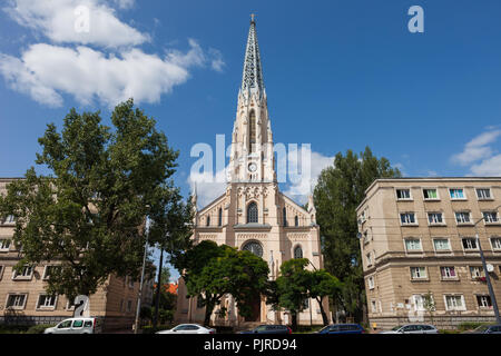 Evangelisch-reformierte Gemeinde, die Polnische Reformierte Kirche in Warschau, Polen Stockfoto