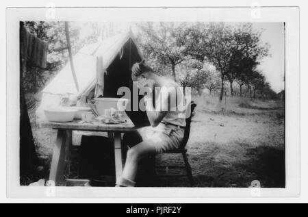 5. World Scout Jamboree, gehalten in Bloemendaal Vogelenzang, Holland, Niederlande, 1937 Stockfoto