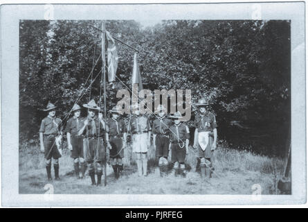 5. World Scout Jamboree, gehalten in Bloemendaal Vogelenzang, Holland, Niederlande, 1937 Stockfoto
