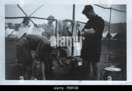 5. World Scout Jamboree, gehalten in Bloemendaal Vogelenzang, Holland, Niederlande, 1937 Stockfoto
