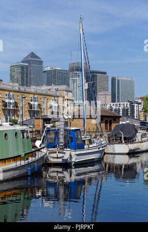 Greenland Dock in Rotherhithe, London England United Kingdom UK Stockfoto