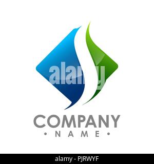 Platz Chiropraktik Wirbelsäule Logo Design vector Anatomie logo Stock Vektor