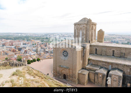 Die Kathedrale der Hl. Maria von La Seu Vella, in Lleida, Katalonien, Spanien Stockfoto