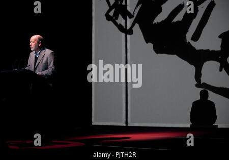 Die saint-amour Literatur Abend von Behoud De Begeerte, gewidmet Autor Hugo Claus (Belgien, 02.02.2013) Stockfoto