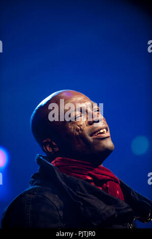 Der britische Sänger Seal bei der Nacht der Proms in Antwerpen (Belgien, 10/11/2011) Stockfoto