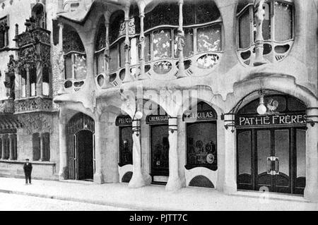 Batlló Pathe Freres. Stockfoto