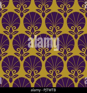 Osmanische Nelke textile Design Stock Vektor