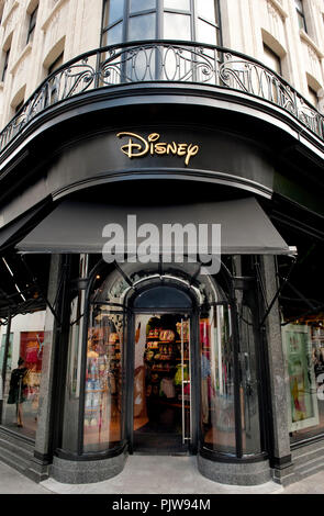 Die Disney Store in Antwerpen (Belgien, 12/05/2011) Stockfoto