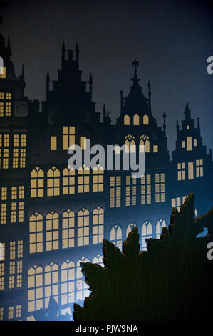 Die Disney Store in Antwerpen (Belgien, 12/05/2011) Stockfoto