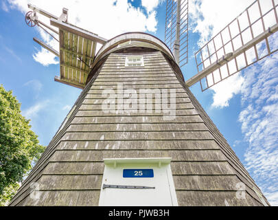 Detailbild einer Windmühle Stockfoto