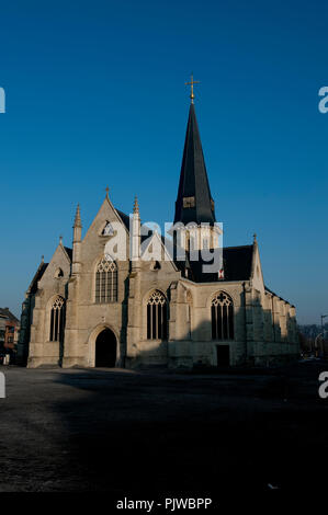 Die St. Martin Kirche in Beveren-Waas (Belgien, 10/01/2009) Stockfoto