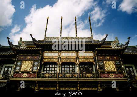 Der Chinesische Pavillon Denkmal in Laeken, Brüssel (Belgien, 26/05/2004) Stockfoto