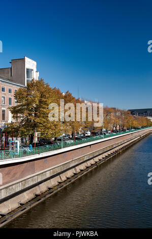 Eindruck der wallonischen Stadt Charleroi (Belgien, 24/10/2011) Stockfoto