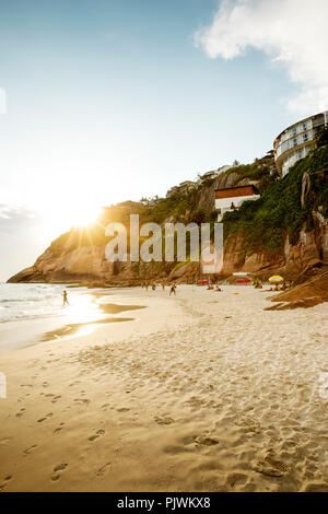 Schöner Strand in Brasilien Stockfoto