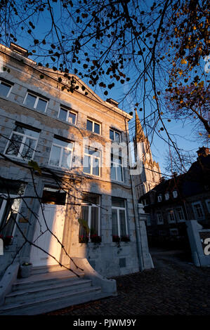 Impressionen aus Eupen, die Hauptstadt der Euregio Maas-Rhein und der Deutschsprachigen Gemeinschaft in Belgien (Belgien, 15/11/2011) Stockfoto