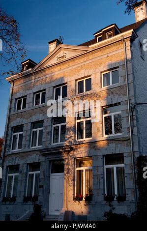 Impressionen aus Eupen, die Hauptstadt der Euregio Maas-Rhein und der Deutschsprachigen Gemeinschaft in Belgien (Belgien, 15/11/2011) Stockfoto