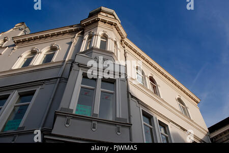 Impressionen aus Eupen, die Hauptstadt der Euregio Maas-Rhein und der Deutschsprachigen Gemeinschaft in Belgien (Belgien, 23/02/2014) Stockfoto