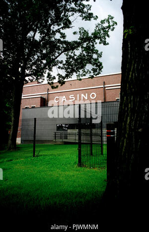 Das Casino modernes Kulturzentrum in Genk (Belgien, 31/08/2004) Stockfoto