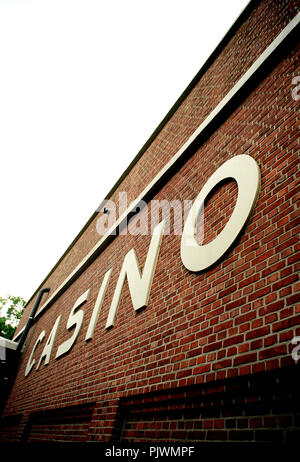 Das Casino modernes Kulturzentrum in Genk (Belgien, 31/08/2004) Stockfoto