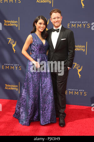 LOS ANGELES, Ca - 8. SEPTEMBER: Gast, an der 2018 Creative Arts Emmy Awards auf der Microsoft Theatre L.A. Leben in Los Angeles, Kalifornien am 8. September 2018. Credit: Faye Sadou/MediaPunch Stockfoto