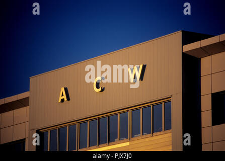 ACW Limburg Gebäude auf dem Monseigneur Broeckxplein in Hasselt (Belgien, 09/02/2008) Stockfoto