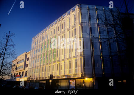 ACW Limburg Gebäude auf dem Monseigneur Broeckxplein in Hasselt (Belgien, 09/02/2008) Stockfoto