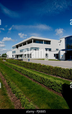 Die LMS international Headquarter in der haasrode Research Park in Heverlee (Belgien, 01/05/2010) Stockfoto