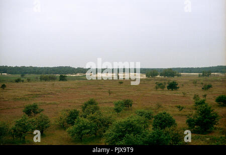 Landschaft Impressionen von der Grenze Park De Zoom Kalmhoutse Heide (Belgien, 1992) Stockfoto