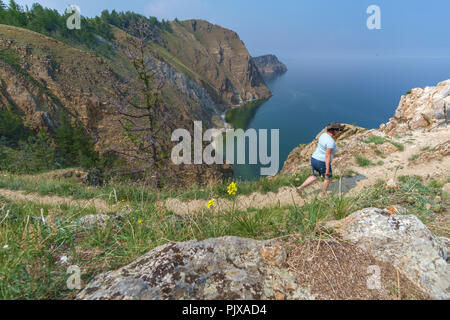 Insel Olchon, Baikalsee, Russland Stockfoto