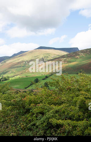 Die schöne Blencathra oder Saddleback Mountain in der Lake District National Park Cumbria England Vereinigtes Königreich Großbritannien Stockfoto