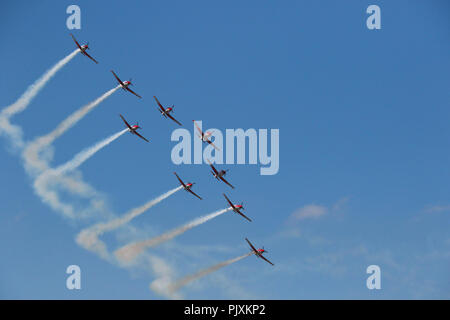 Weltgrößte Air Tattoo Stockfoto