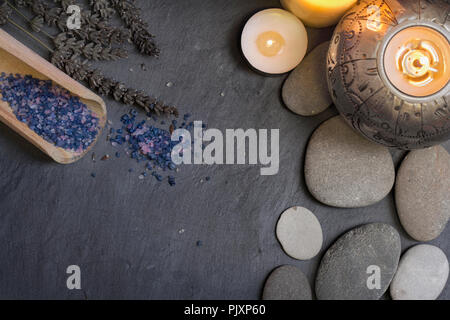 Spa und Wellness noch leben Zusammensetzung Stockfoto