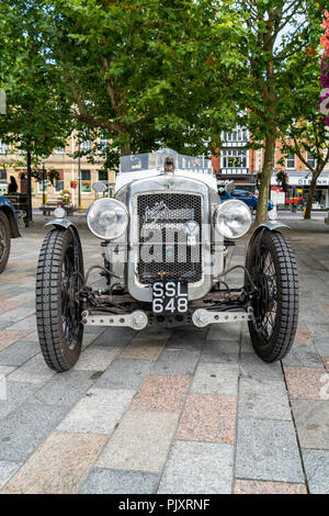 Historische vintage Austin Seven Motor Car Stockfoto