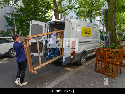 Bewegen, Berlin, Deutschland, Umzug, Deutschland Stockfoto