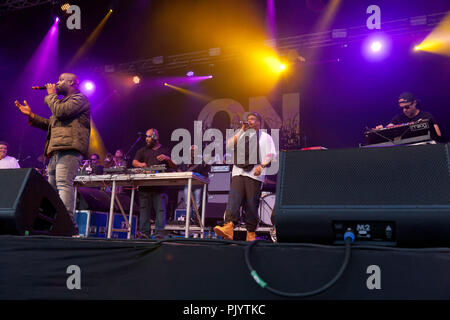 De La Soul auf der Hauptbühne am OnBlackheath Music Festival, Lewisham, London Stockfoto