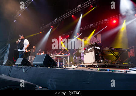 De La Soul auf der Hauptbühne am OnBlackheath Music Festival, Lewisham, London Stockfoto