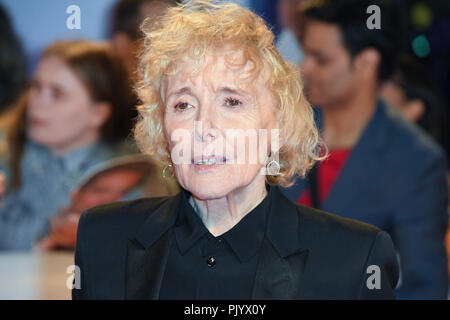 Toronto, Ontario, Kanada. 9 Sep, 2018. Regisseurin Claire Denis besucht "High Life" Premiere während der 2018 Toronto International Film Festival in der Roy Thompson Hallon September 09, 2018 in Toronto, Kanada Quelle: Igor Vidyashev/ZUMA Draht/Alamy leben Nachrichten Stockfoto