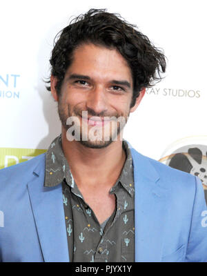 Burbank, USA. 9. September 2018. Schauspieler / Musiker Tyler Posey besucht die 10. jährliche Burbank International Film Festival Schließen Auszeichnungen zeigen am 9. September 2018 in Los Angeles Marriott Burbank Airport Hotel in Burbank, Kalifornien. Foto von Barry King/Alamy leben Nachrichten Stockfoto