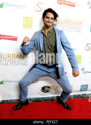 Burbank, USA. 9. September 2018. Schauspieler / Musiker Tyler Posey besucht die 10. jährliche Burbank International Film Festival Schließen Auszeichnungen zeigen am 9. September 2018 in Los Angeles Marriott Burbank Airport Hotel in Burbank, Kalifornien. Foto von Barry King/Alamy leben Nachrichten Stockfoto