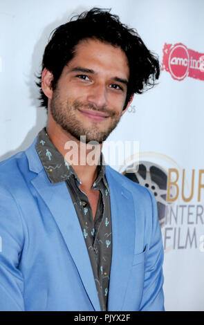 Burbank, USA. 9. September 2018. Schauspieler / Musiker Tyler Posey besucht die 10. jährliche Burbank International Film Festival Schließen Auszeichnungen zeigen am 9. September 2018 in Los Angeles Marriott Burbank Airport Hotel in Burbank, Kalifornien. Foto von Barry King/Alamy leben Nachrichten Stockfoto