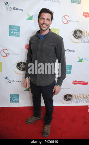 Burbank, USA. 9. September 2018. Schauspieler Scott Bailey nimmt an der 10. jährlichen Burbank International Film Festival Schließen Auszeichnungen zeigen am 9. September 2018 in Los Angeles Marriott Burbank Airport Hotel in Burbank, Kalifornien. Foto von Barry King/Alamy leben Nachrichten Stockfoto