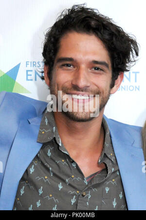 Burbank, USA. 9. September 2018. Schauspieler / Musiker Tyler Posey besucht die 10. jährliche Burbank International Film Festival Schließen Auszeichnungen zeigen am 9. September 2018 in Los Angeles Marriott Burbank Airport Hotel in Burbank, Kalifornien. Foto von Barry King/Alamy leben Nachrichten Stockfoto