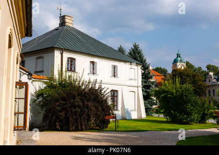 Zamoyski Palais in Kozlowka. Es ist ein großes, Rokoko- und klassizistischen Schlossanlage in Kozlowka in der Nähe von Lublin in Ostpolen entfernt Stockfoto