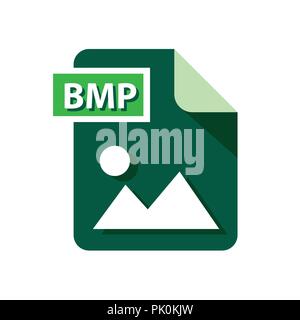 Vektor Design von digitalen Dateien Symbol Format Stock Vektor